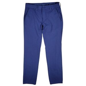 Vineyard Vines Performance Chino Pants Mens 30x30 Blue Nylon Stretch Golf Preppy